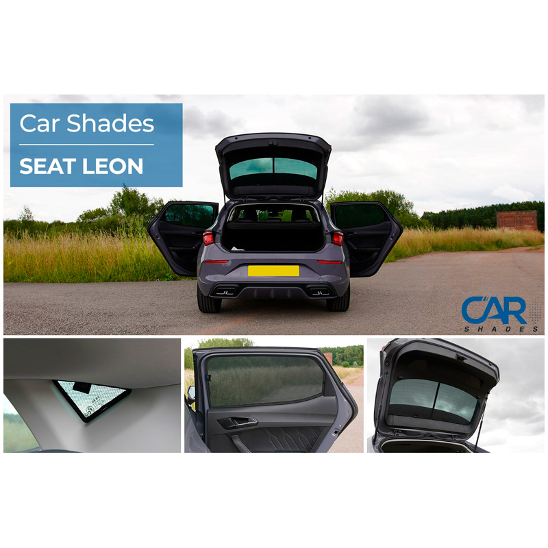 Set Car Shades  Seat Leon IV HB 5-doors 2020- (6-pieces)