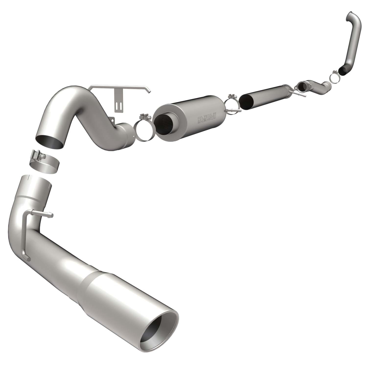 Ford SYS TB Ford Excursion 7.3L Diesel Magnaflow Cat-Back