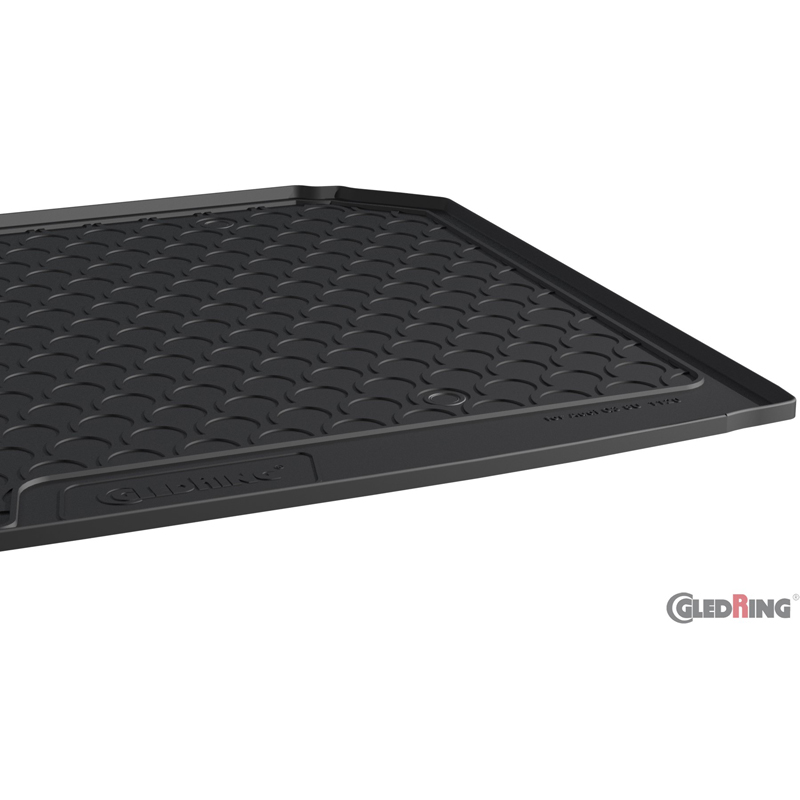 Rubbasol (Rubber) Trunk mat  Audi Q3 2011-2018 (Upper floor + Trunk package incl. net)