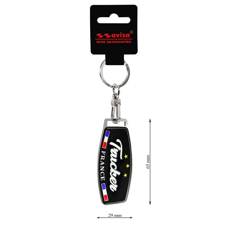 RVS sleutelhanger - Trucker/France