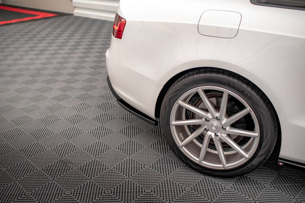 Zijdiffuser Audi A5 Coupe 8T Facelift  2011 - 2016  Maxton Glans Zwart