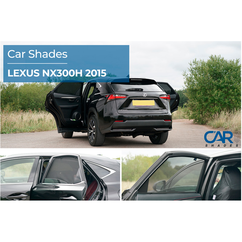 Set Car Shades (rear side doors)  Lexus NX 2014-2021 (2-pieces)