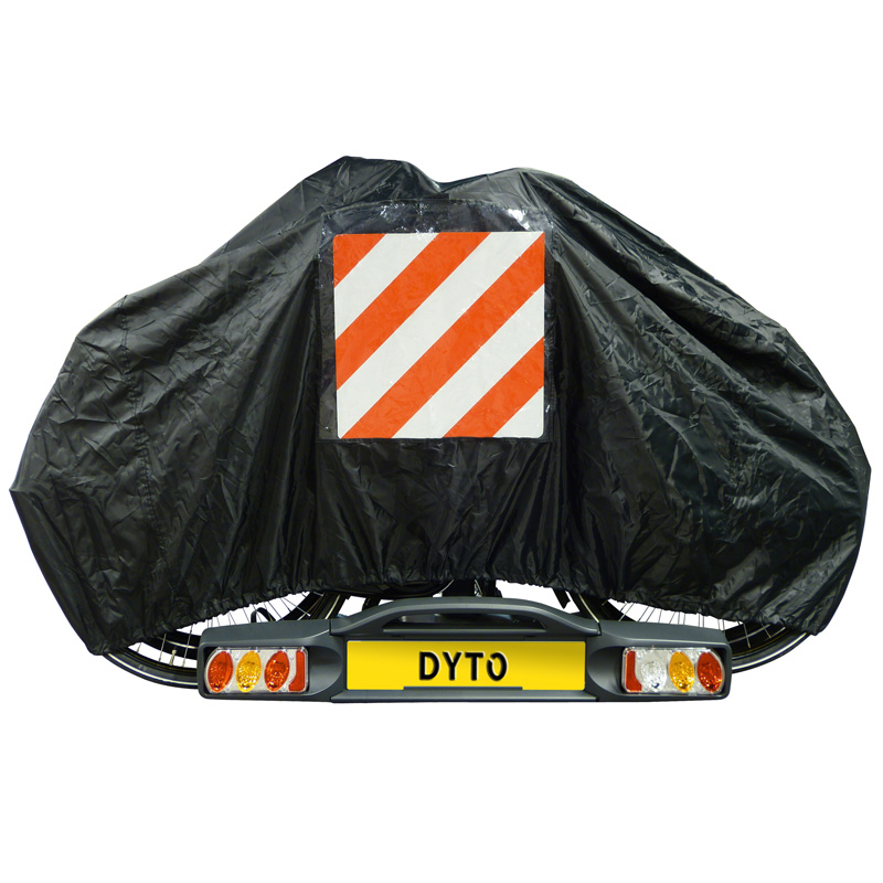 Bicycle cover for 2 bikes with filling compartment