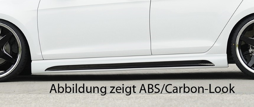 Zijskirts Seat Leon F5 FR/Cupra 5dr. Rieger met uitsparing