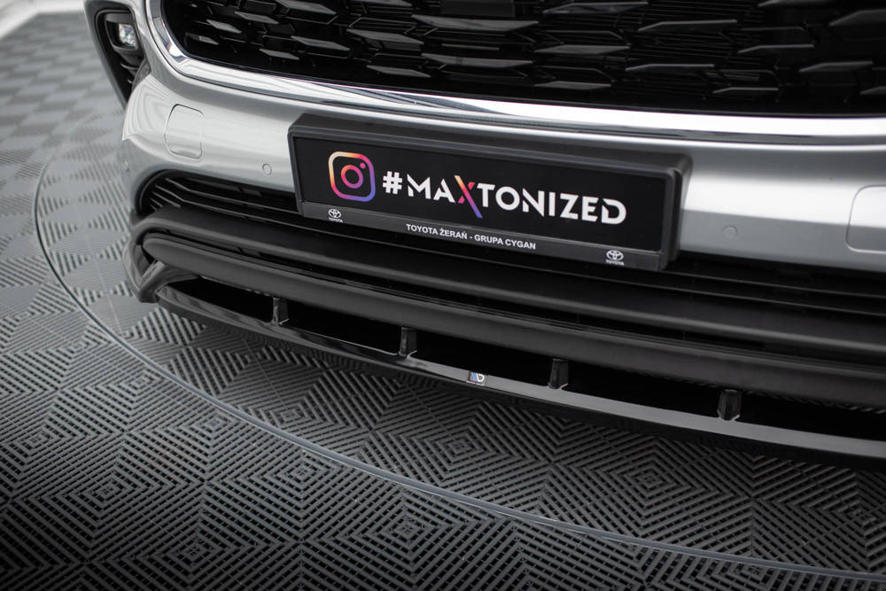 Voorspoiler Toyota Highlander Maxton Glans Zwart