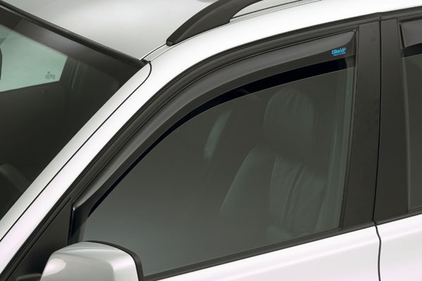 Zijwindschermen Dark Nissan Pathfinder R51 2005-