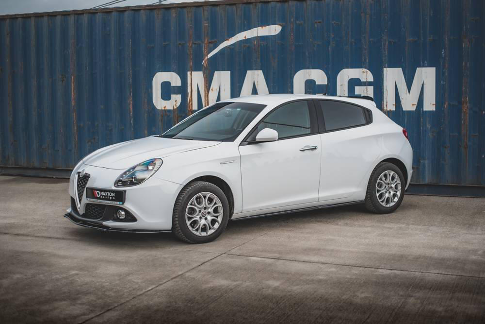 Zijskirts Alfa Romeo Giulietta Facelift Glanzend Zwart