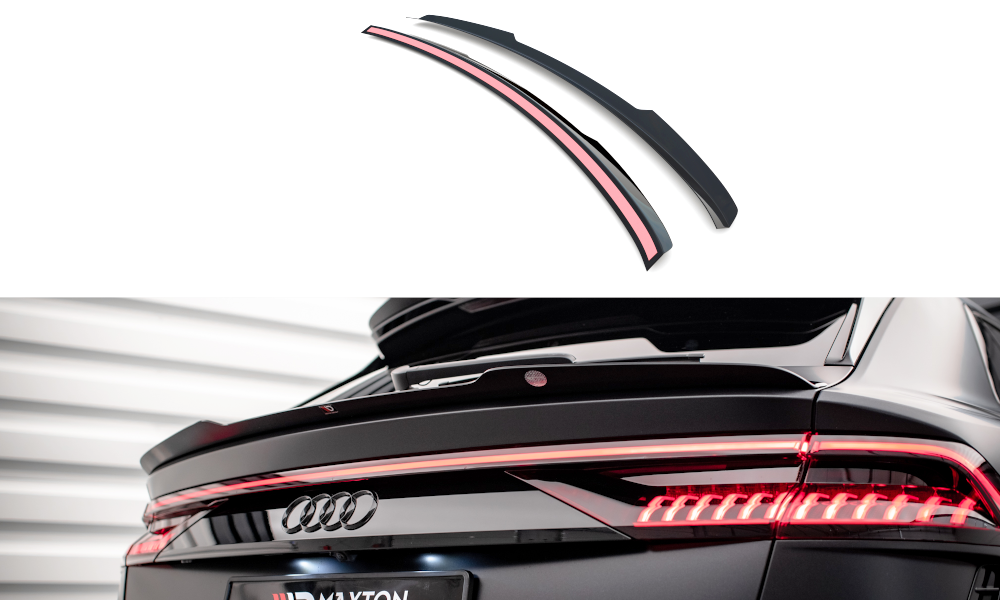 Spoiler Audi RSQ8 Maxton Glans Zwart