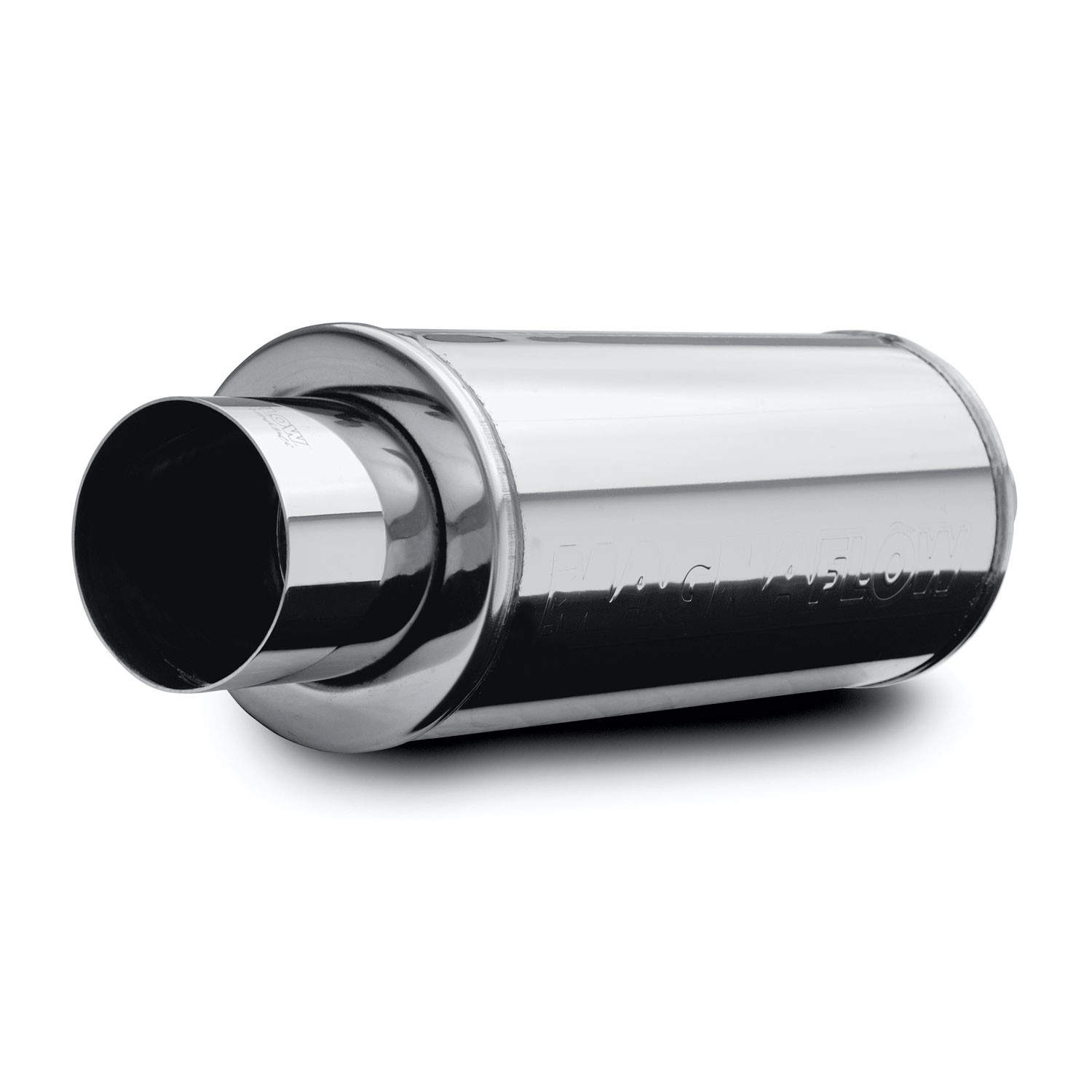 Muffler W/Tip Mag SS 14X6X6 2.25/4. Magnaflow Demper