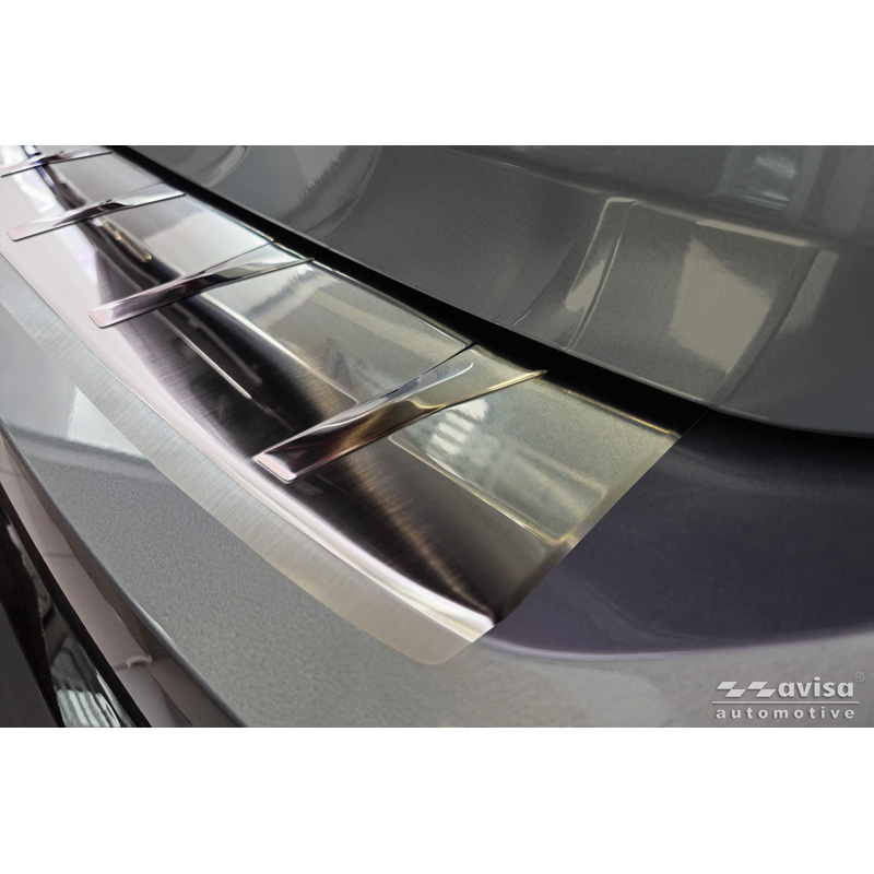 Stainless Steel Rear bumper protector  Volkswagen ID.7 Tourer 2024- 'Ribs'