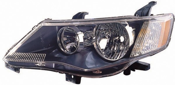 Koplamp rechts OUTLANDER 06-10 HB3/HB4 ZWART