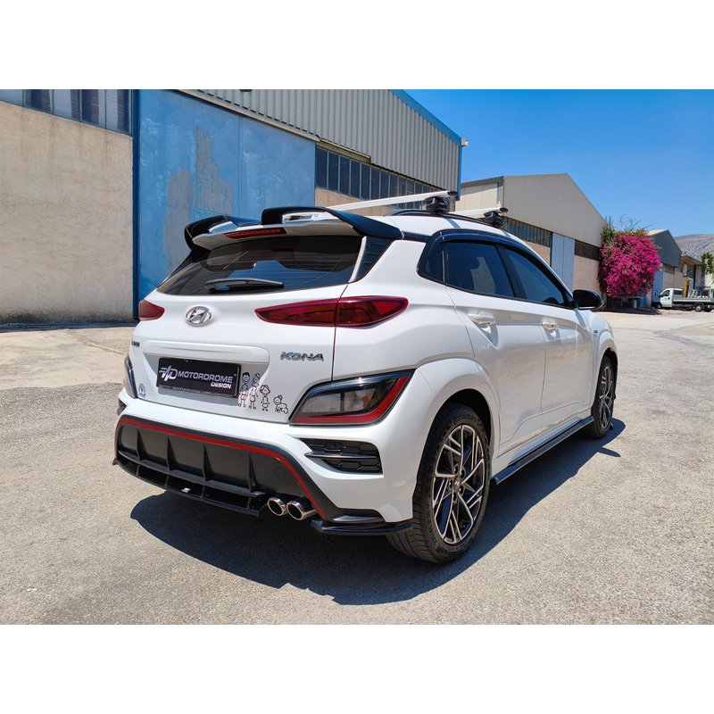 Motordrome Roof spoiler  Hyundai Kona mk1 Facelift 2020-2023 (PU)