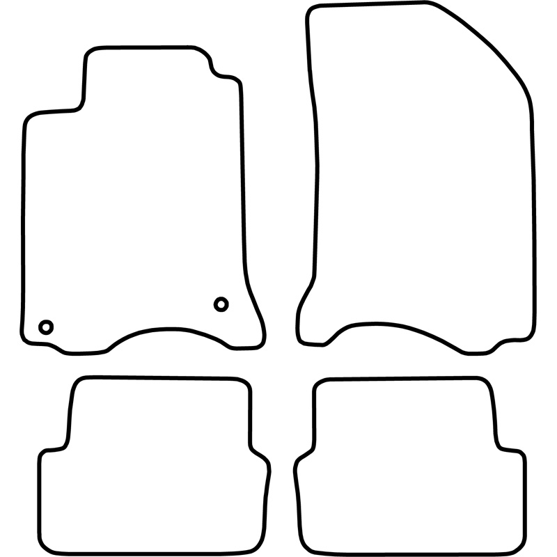 Automatten  Renault Laguna 2001-2008