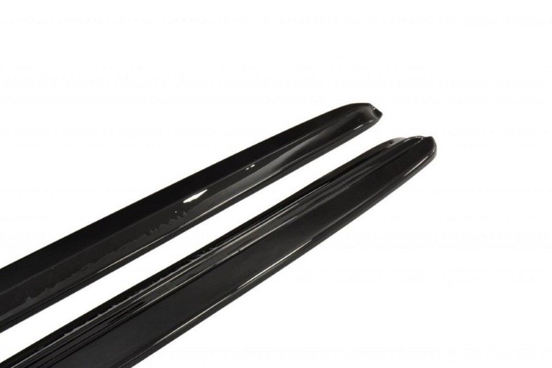 Zijskirts Diffusers Audi S4 B5 Glanzend Zwart