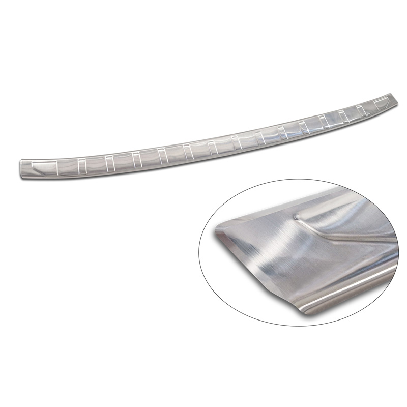 Stainless Steel Rear bumper protector  BMW X4 G02/F98 M Competition Facelift 2021- 'Ribs'