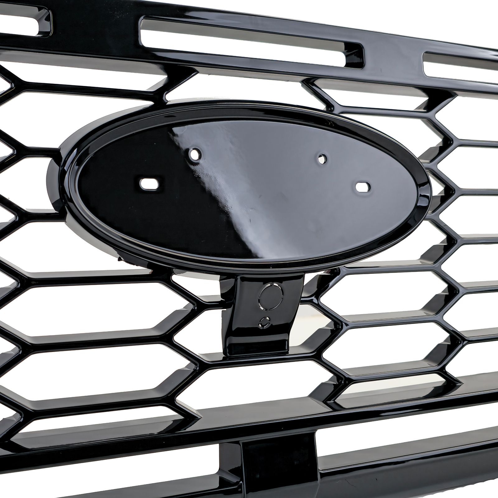 Grill zwart glans Ford Tourneo / Transit Custom vanaf 2023