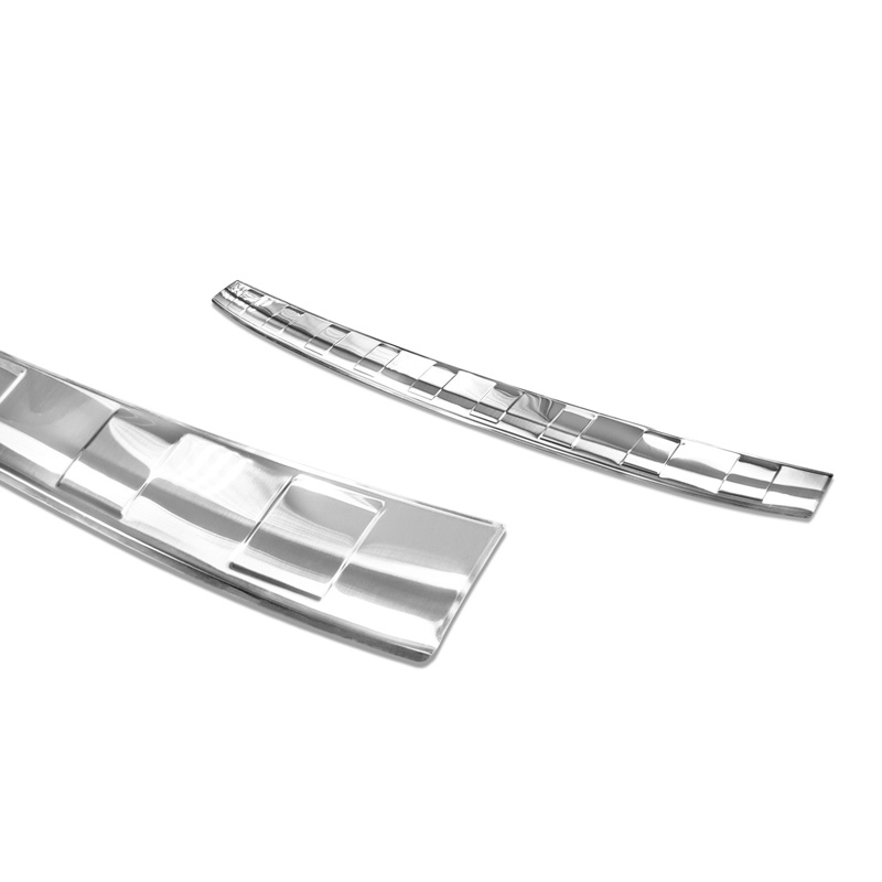 Stainless Steel Rear bumper protector  Kia Sportage IV Facelift 2018-2021 'Ribs'