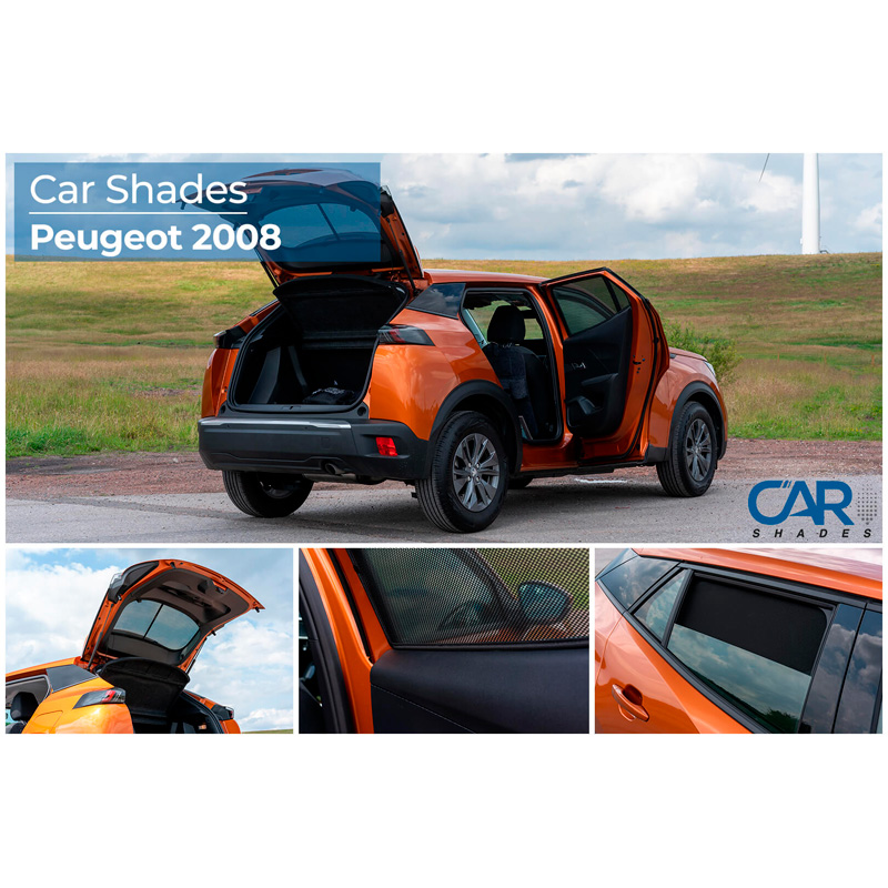 Set Car Shades  Peugeot 2008 II 2020- (4-pieces)