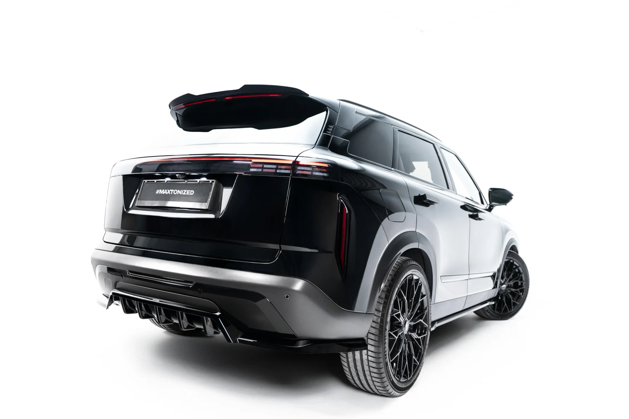 Diffuser Jaecoo 7 Mk1 Hybrid – Maxton Design Glans Zwart