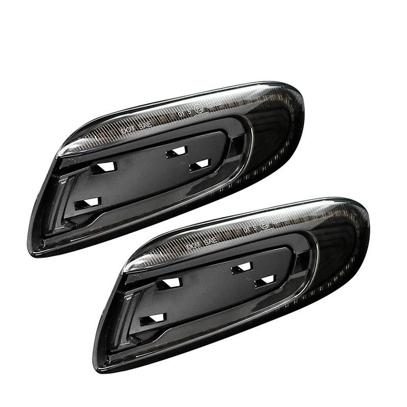 Set LED Zijknipperlichten  Mini F55 5-deurs / F56 3-deurs / F57 Cabrio - Rookgrijs- incl. Dynamic Running Light
