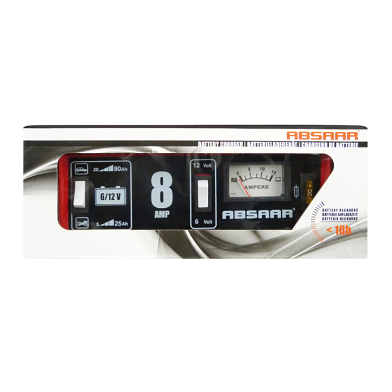Absaar Battery Charger 6/12V 8A