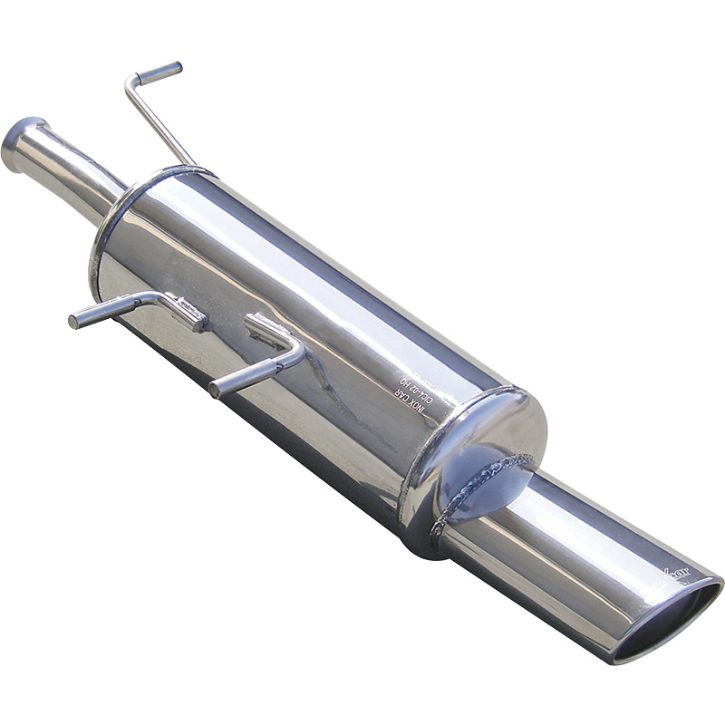 100% Inox Sport Exhaust  Citroën C4 2.0 16v (136HP) 2005- 120x80mm