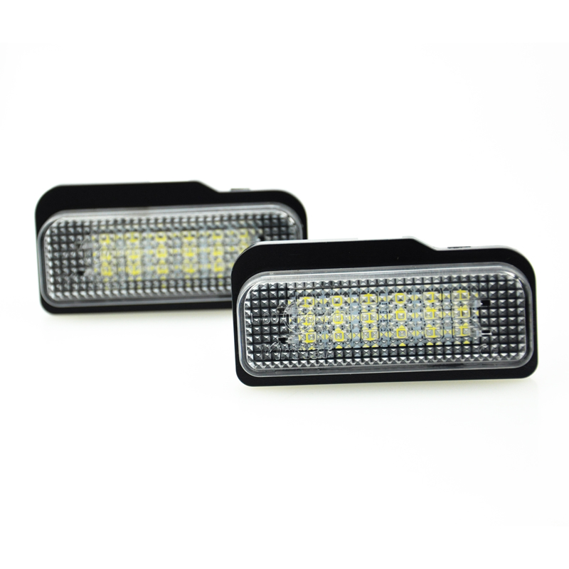 Set LED Nummerplaatverlichting  Mercedes-Benz diverse modellen - Version 4