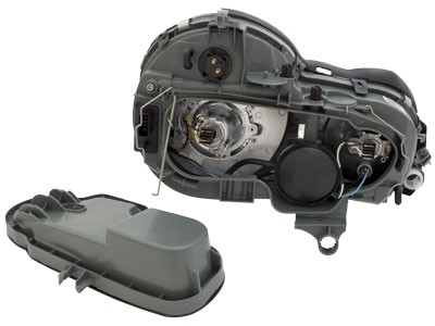 Koplampen Mercedes E-Class W210 95-98 chroom