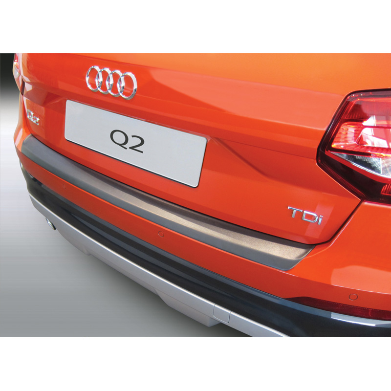 ABS Rear bumper protector  Audi Q2 & SQ2 11/2016- Black