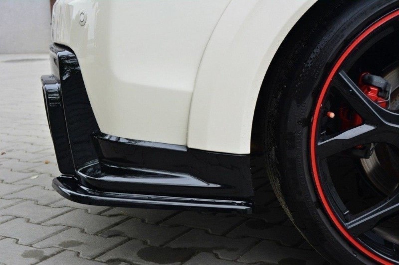 Achterzij Spoilers Honda Civic IX Type R Glanzend Zwart