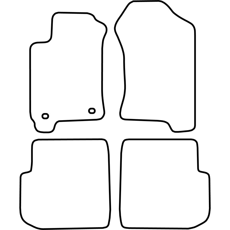 Automatten  Subaru Forester 1997-2002