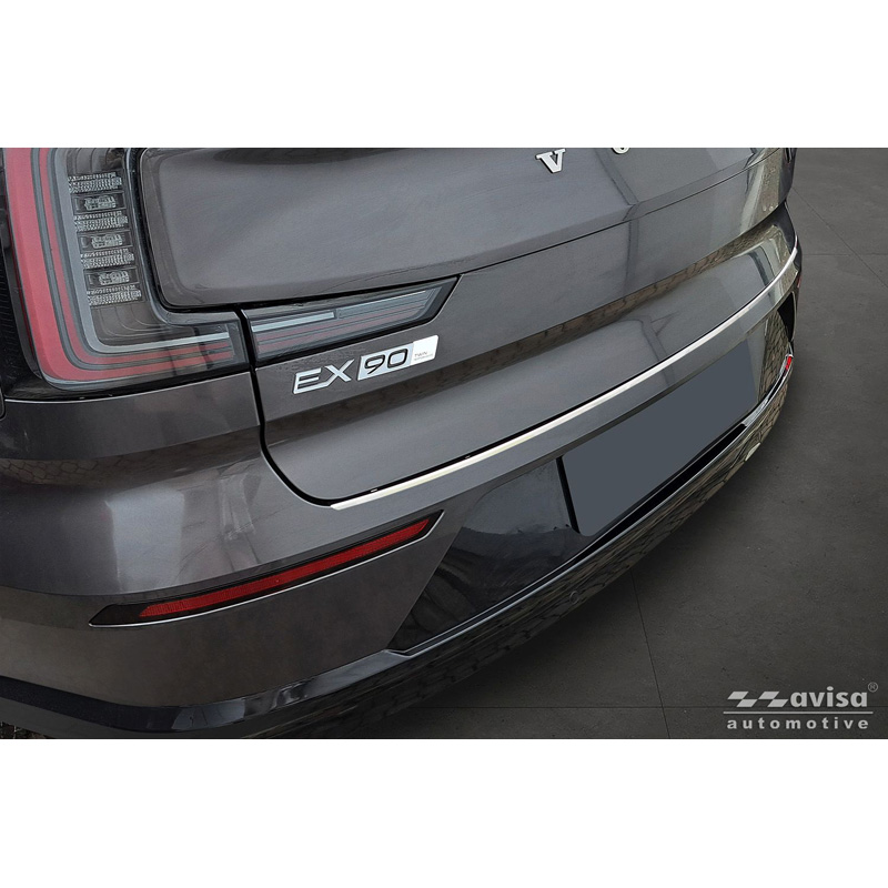 Avisa Stainless Steel Rear Bumper Protector  Volvo EX90 2022- - Silver