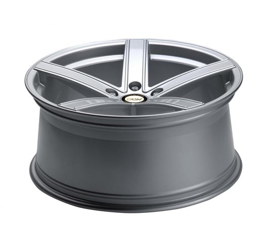 Deluxe Uros K Silver 9,5x19 5x120 ET25 Velgen