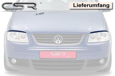 Koplampspoilers VW Caddy 2K