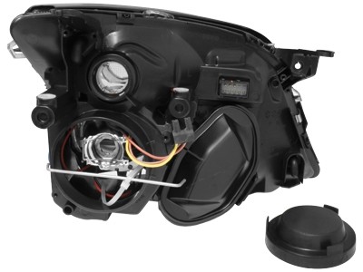 Headlights Opel Vectra C/Signum Angel Eyes Black