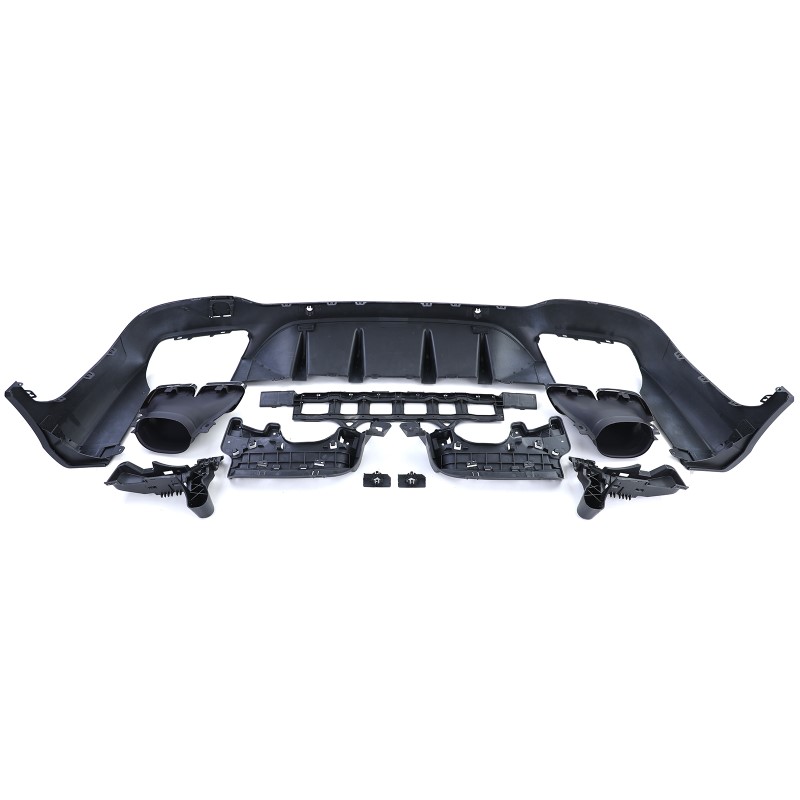 Achterbumper Diffusor Mercedes GLC X253 (2015-..) AMG Design