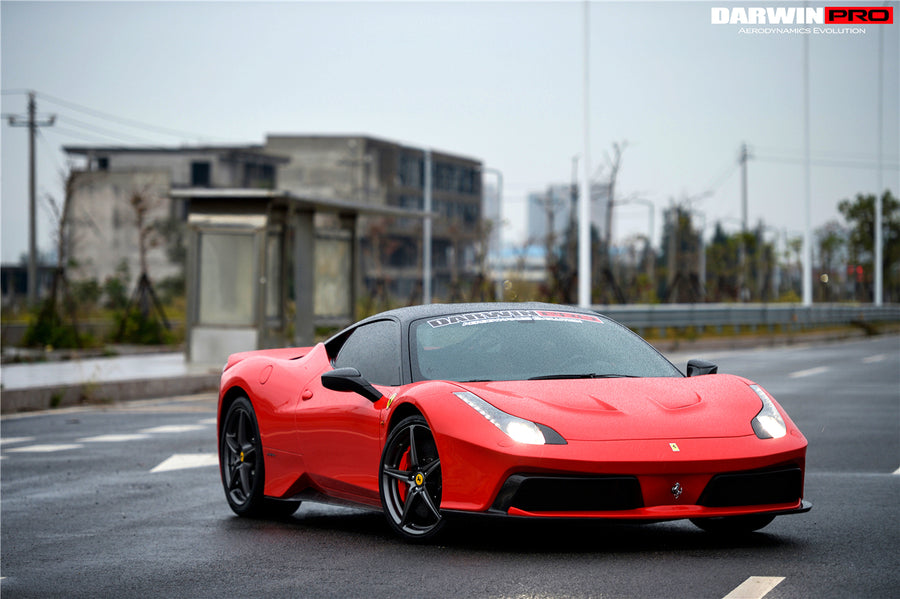 Ferrari 458 Coupe BKSS Style Partial Carbon Fiber Full Body Kit 2010-2015
