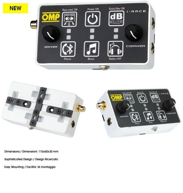 OMP Intercom box I-Race Evo