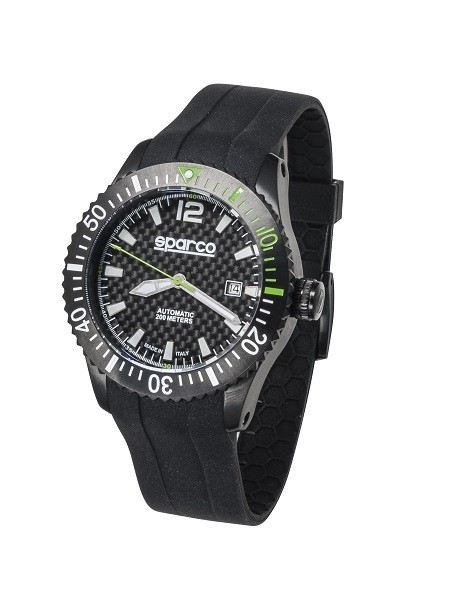 Sparco Carbon Horloge