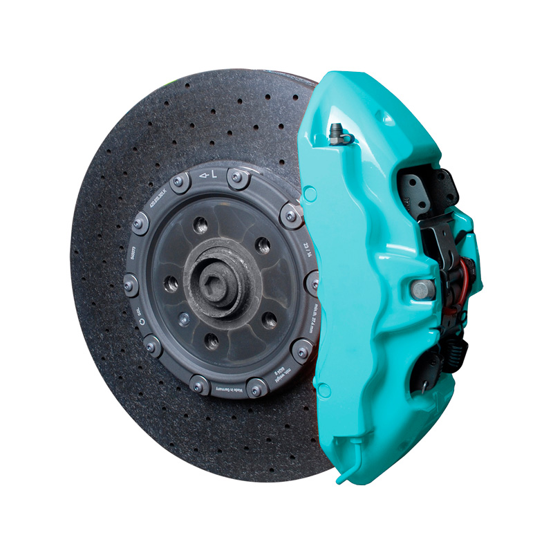 Foliatec Brake Caliper Lacquer Set - Pepper Mint (Pastel) - 3 Components