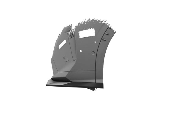 Frontspoiler Peugeot 3008 (3. Generation) / E-3008 – CSR Automotive Becherspoilerlip Hochglanz Schwarz