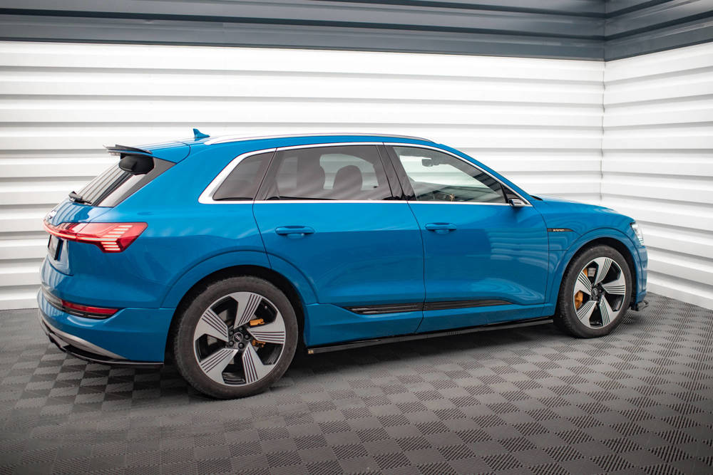 Zijskirts Audi E-Tron Maxton Glans Zwart