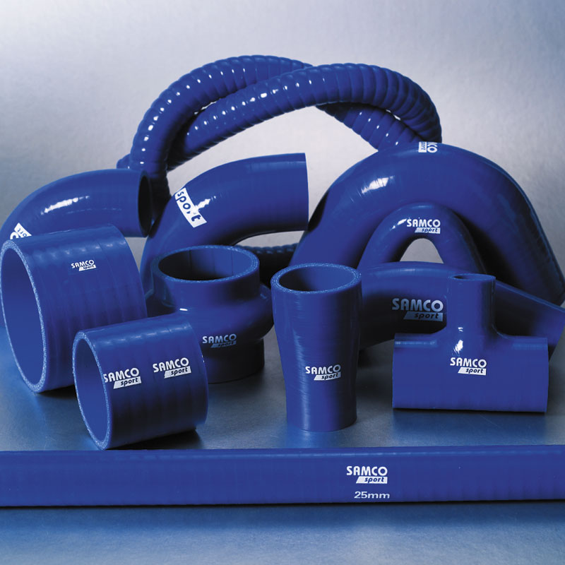 Samco Slangen Kit  Audi S3/TT 225/Seat Leon cupra-R 1.8T 20V - 4-delig - Turbo - aanvullend op TCS155 - Blauw