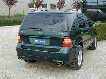 Achterbumper MB W163 naar W164 AMG look