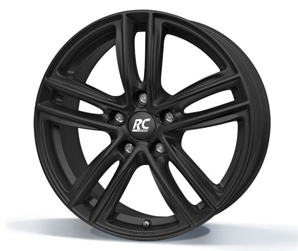 RC Design RC27 6,5x16 5x105 ET39 zwart mat gelakt Velgen