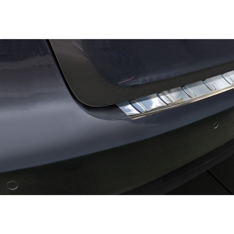 RVS Achterbumperprotector  Audi A4 B8 Avant Facelift 2012-2015 excl. Allroad 'Ribs'