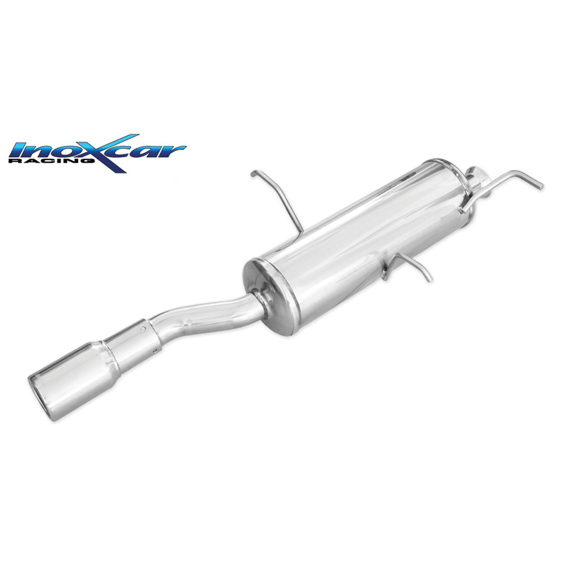 100% Inox Sport Exhaust  Peugeot 306 2.0 16v Cabrio 133hp 1997- 1x80mm