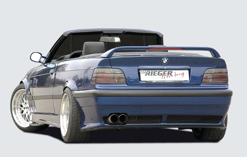 Achterbumper BMW E36 Niet compact Rieger(Zonder PDC)