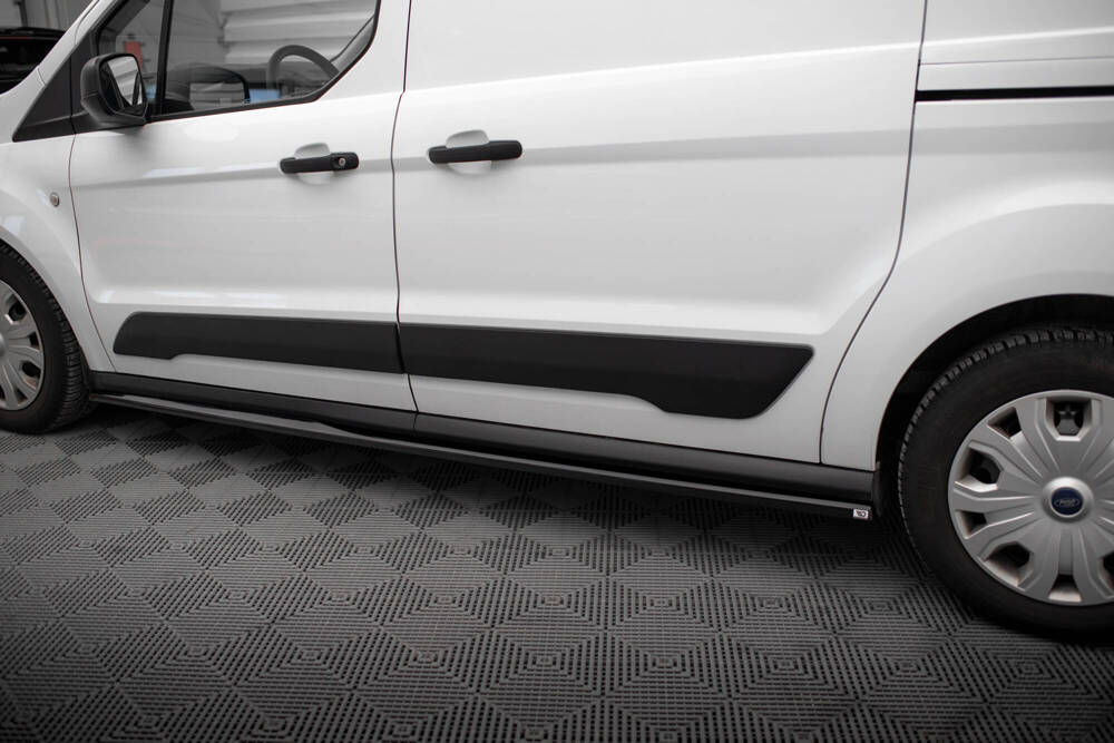 Zijskirts Ford Transit Connect Mk2 FL Maxton Glans Zwart