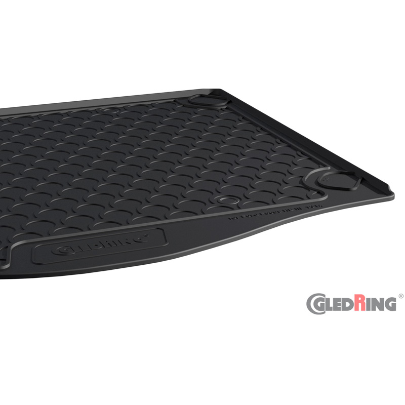 Rubbasol (Rubber) Trunk mat  Ford Focus III HB 5-doors 2011-2018 (narrow spare tyre)